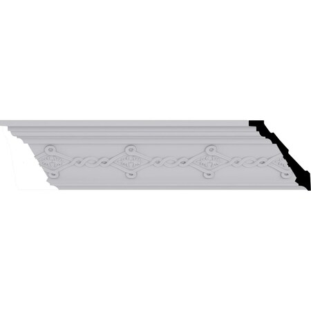 Ekena Millwork 4 1/8"H x 3 5/8"P x 5 1/2"F x 94 1/2"L Kendall Crown Moulding MLD04X04X06KD